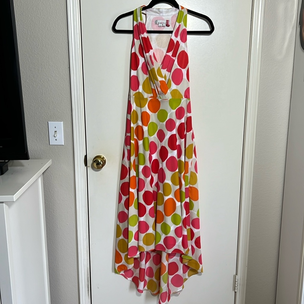 Kelly & Diane polka dot dress